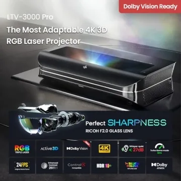 AWOL VISION LTV-3000 Pro 4K Ultra Short Throw Projector