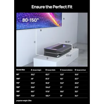 AWOL VISION LTV-3000 Pro 4K Ultra Short Throw Projector