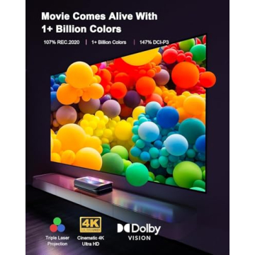 AWOL VISION LTV-3000 Pro 4K Ultra Short Throw Projector