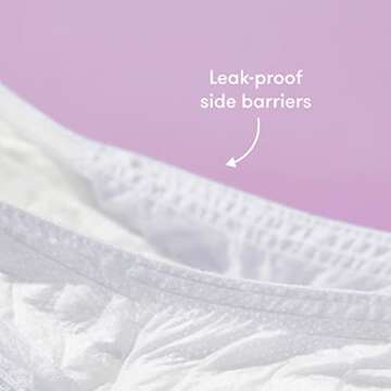 Bundle of Frida Mom Upside Down Peri Bottle + Postpartum Maternity Catch-All Pads for Postpartum Care and Perineal Recovery After Birth