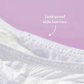 Bundle of Frida Mom Upside Down Peri Bottle + Postpartum Maternity Catch-All Pads for Postpartum Care and Perineal Recovery After Birth