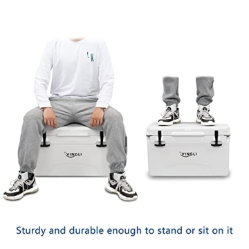 VINGLI 40QT Camping Cooler for Picnic and Camping Fun