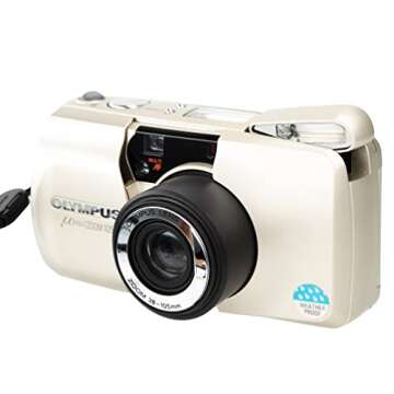 OM SYSTEM OLYMPUS Stylus 105 Zoom Camera - All-Weather Photography