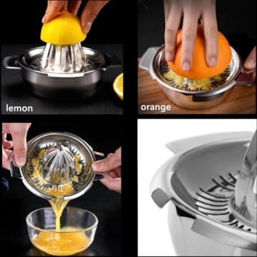 Efficient Stainless Steel Citrus Juicer for Fresh Juice Everyday