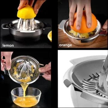 Efficient Stainless Steel Citrus Juicer for Fresh Juice Everyday