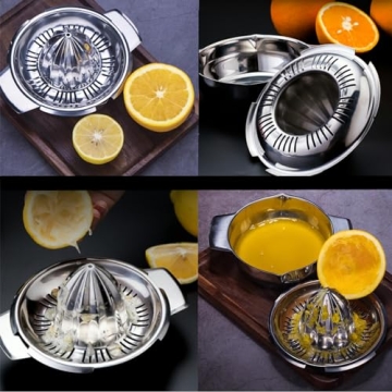 Efficient Stainless Steel Citrus Juicer for Fresh Juice Everyday