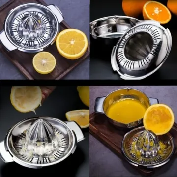 Efficient Stainless Steel Citrus Juicer for Fresh Juice Everyday