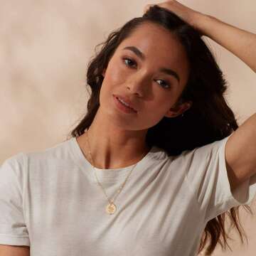 Custom 18k Gold Birth Flower Necklace