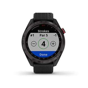 Garmin Approach S42 GPS Golf Watch Bundle with Power Pack
