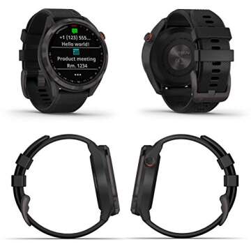 Garmin Approach S42 GPS Golf Watch Bundle with Power Pack