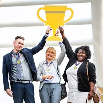 Favide 12 Gold Silver Bronze Medals for Kids' Events