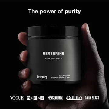 Toniiq Berberine 500mg - Ultra High Potency Supplement