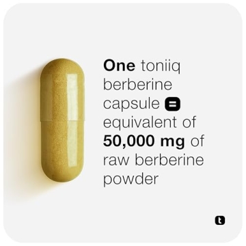 Toniiq Berberine 500mg - Ultra High Potency Supplement