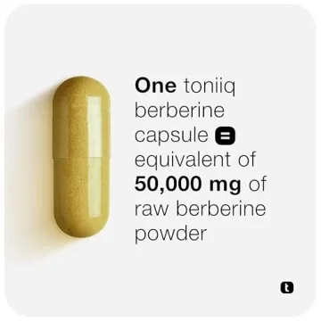 Toniiq Berberine 500mg - Ultra High Potency Supplement