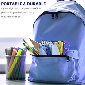 Eagle Electric Pencil Sharpener - Portable and Safe for All