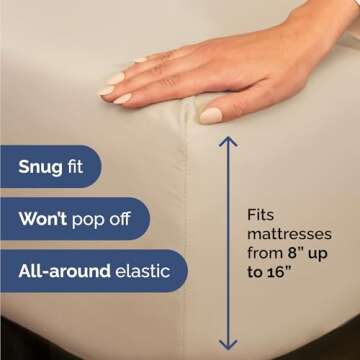 Twin 4 Piece Sheet Set - Hotel Luxury Comfort for Everyone