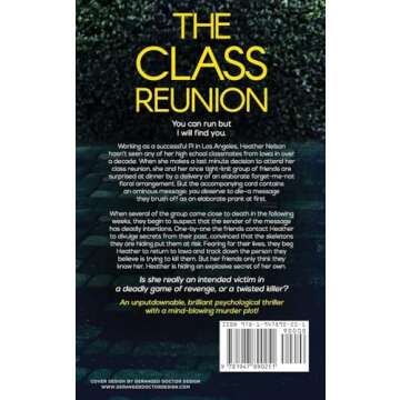The Class Reunion: A psychological suspense thriller (Payback Pasts Collection - Standalone Thriller...