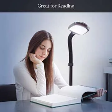 Bright LED Floor Reading Lamp by Brightech - Adjustable & Stylish