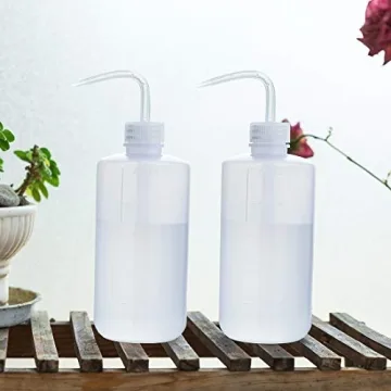 Oubest 500ml Squirt Watering Bottle for Plants 2pc