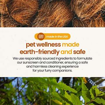 Gerrard Larriett Aromatherapy Pet Care: Vitamin & Essential Oil Dog Sunscreen and Skin Conditioner - Sunblock for Dogs with SPF 30 Sun Defense - Hydrating Dog Sun Protection with Conditioner, 8 oz