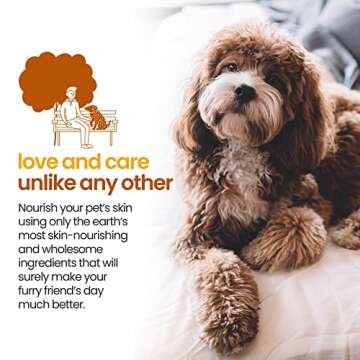 Gerrard Larriett Aromatherapy Pet Care: Vitamin & Essential Oil Dog Sunscreen and Skin Conditioner - Sunblock for Dogs with SPF 30 Sun Defense - Hydrating Dog Sun Protection with Conditioner, 8 oz