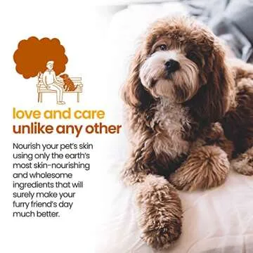 Gerrard Larriett Aromatherapy Pet Care: Vitamin & Essential Oil Dog Sunscreen and Skin Conditioner - Sunblock for Dogs with SPF 30 Sun Defense - Hydrating Dog Sun Protection with Conditioner, 8 oz