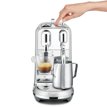 Nespresso Creatista Plus Espresso Machine Fast Elegant Design