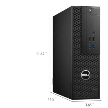 Dell OptiPlex 3420 SFF PC Desktop with FHD Monitor and RGB Accessories