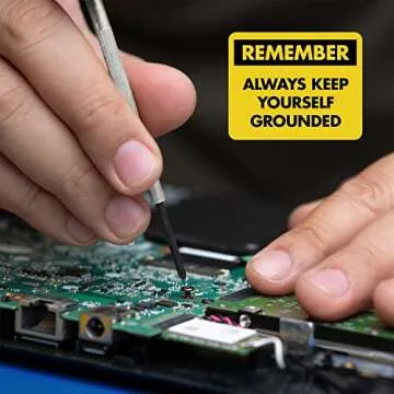 Precision Screwdriver Set (Set of 6 with Case) Flathead & Philips in 6 Different Sizes - Perfect Mini Screwdriver Bits for Jewelry Repair, Watch Repair, and More