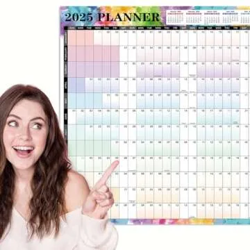 2025 Yearly Wall Calendar for Effective Planning