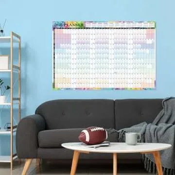 2025 Yearly Wall Calendar for Effective Planning