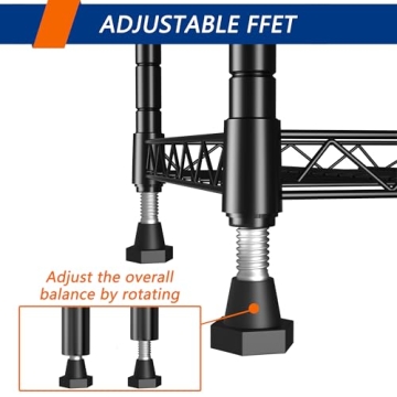 REGILLER 5-Wire Shelving Unit for Home & Office Storage