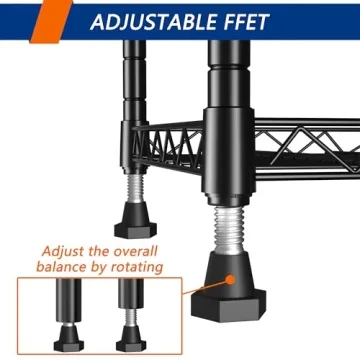 REGILLER 5-Wire Shelving Unit for Home & Office Storage