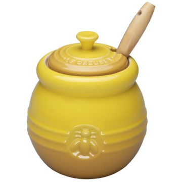 Le Creuset Honey Pot with Silicone Dipper - 16 oz