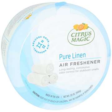 Citrus Magic Pure Linen Air Freshener - Odor Eliminator
