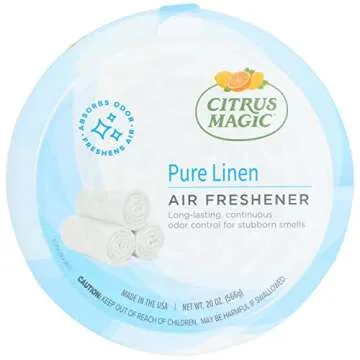 Citrus Magic Pure Linen Air Freshener - Odor Eliminator