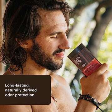 Every Man Jack Men's Deodorant Variety Set - Includes 3 Full-Sized Deodorant Sticks with Clean Ingre...