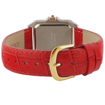 Peugeot Women Two-Tone Dress Watch with Leather Band