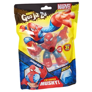 Heroes of Goo Jit Zu Spider-Man Stretchy Toy for Kids