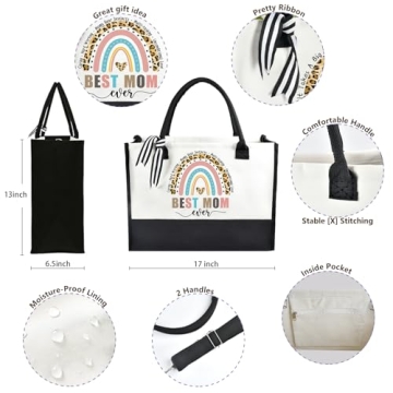 Erpotyl Canvas Tote Bag - Perfect Gifts for Women