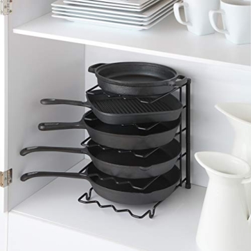 SunnyPoint Heavy Duty Kitchen Countertop Organizer for Pans and Lids