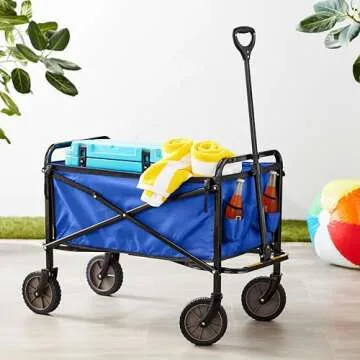 Collapsible Utility Wagon for Sports, Camping & More