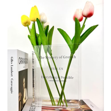 Book Shaped Flower Vase for Home Decor and Gifts