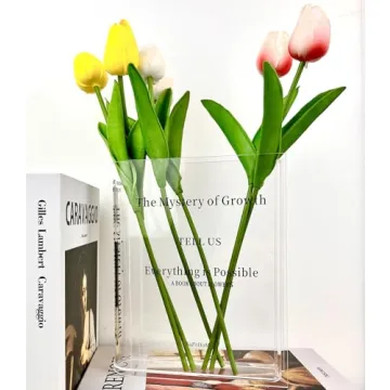 Book Shaped Flower Vase for Home Decor and Gifts