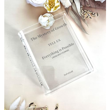 Book Shaped Flower Vase for Home Decor and Gifts