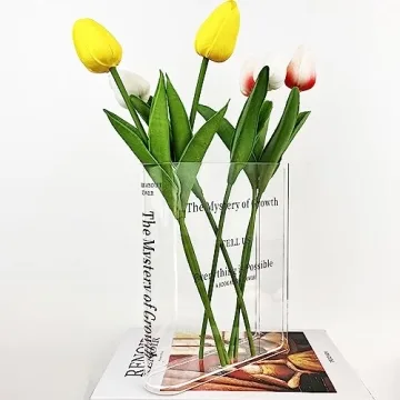 Book Shaped Flower Vase for Home Decor and Gifts