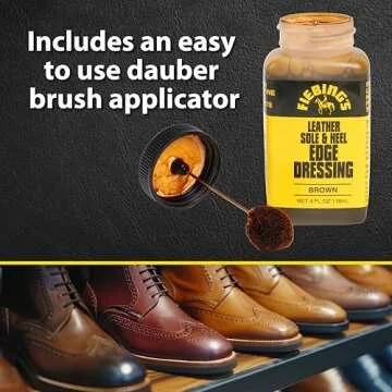 Fiebing's High Gloss Leather Dressing 2-Pack Black & Brown