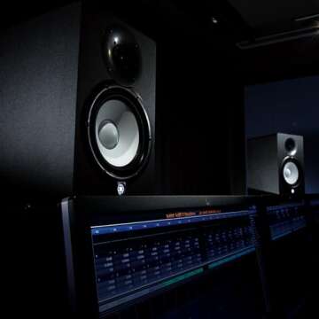 YAMAHA HS7 Studio Monitor Pair for Clear Audio Performance