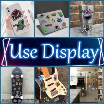 150 Pcs Vibrant Vinyl Stickers for Kids and Teens