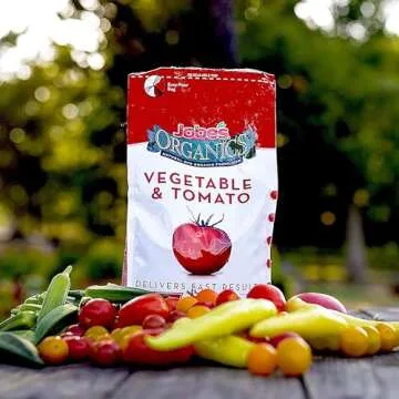 Jobe’s Organics Granular Garden Fertilizer, Easy Plant Care Fertilizer for Vegetable Gardens and Tomato Plants, 16 lbs Bag